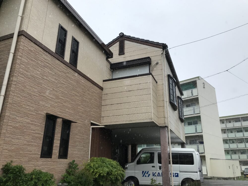 菊川市　外壁塗装・修繕工事/末永く安心して暮らせる建物に 施工前 サブ 1